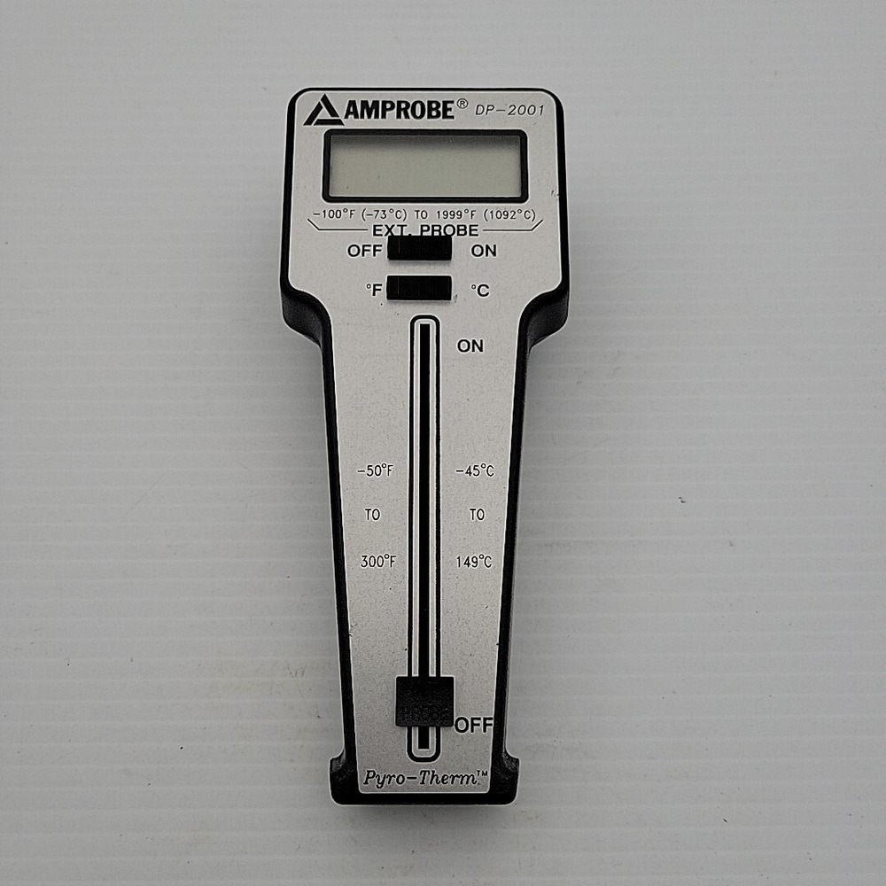AMPROBE DP2001 Pyro-therm Digital Thermometer Working New Battery
